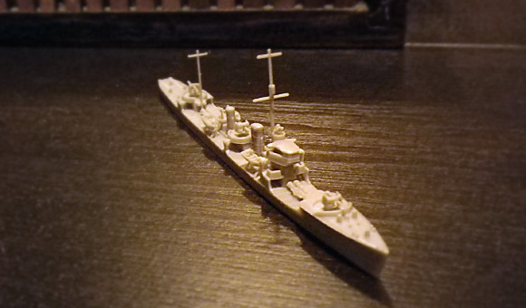 ハセガワ製の1/700駆逐艦「樅」、とりあえず仮組