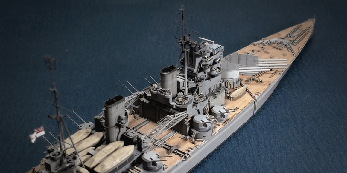 「豪華版」キットに挑む – 1/700でKGV級戦艦プリンス・オブ・ウェールズをつくる: 序