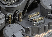 筏に載ってる束状のアレ – 1/700でKGV級戦艦プリンス・オブ・ウェールズをつくる: 4
