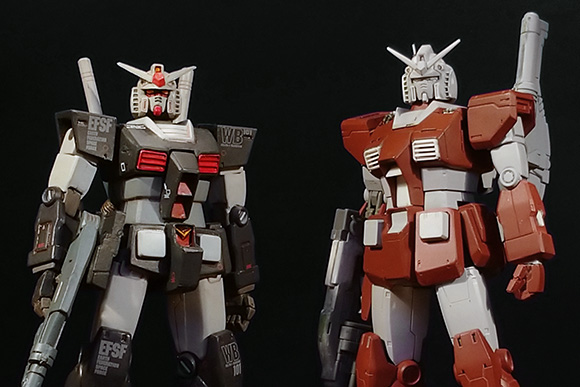 カトキ版RX-78-1小史 – 1/144でHGオリジン版ガンダムをプロトタイプ